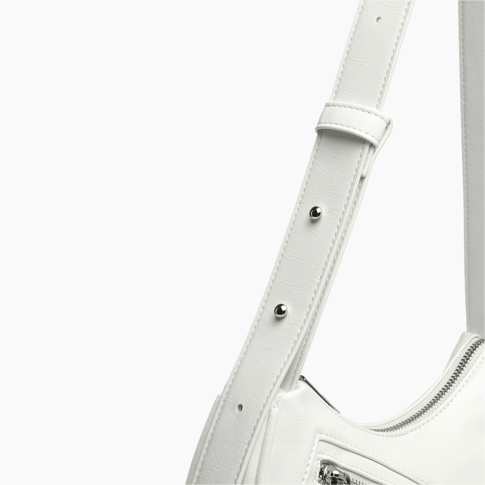 Dolce Crackled Vegan Shoulder Bag