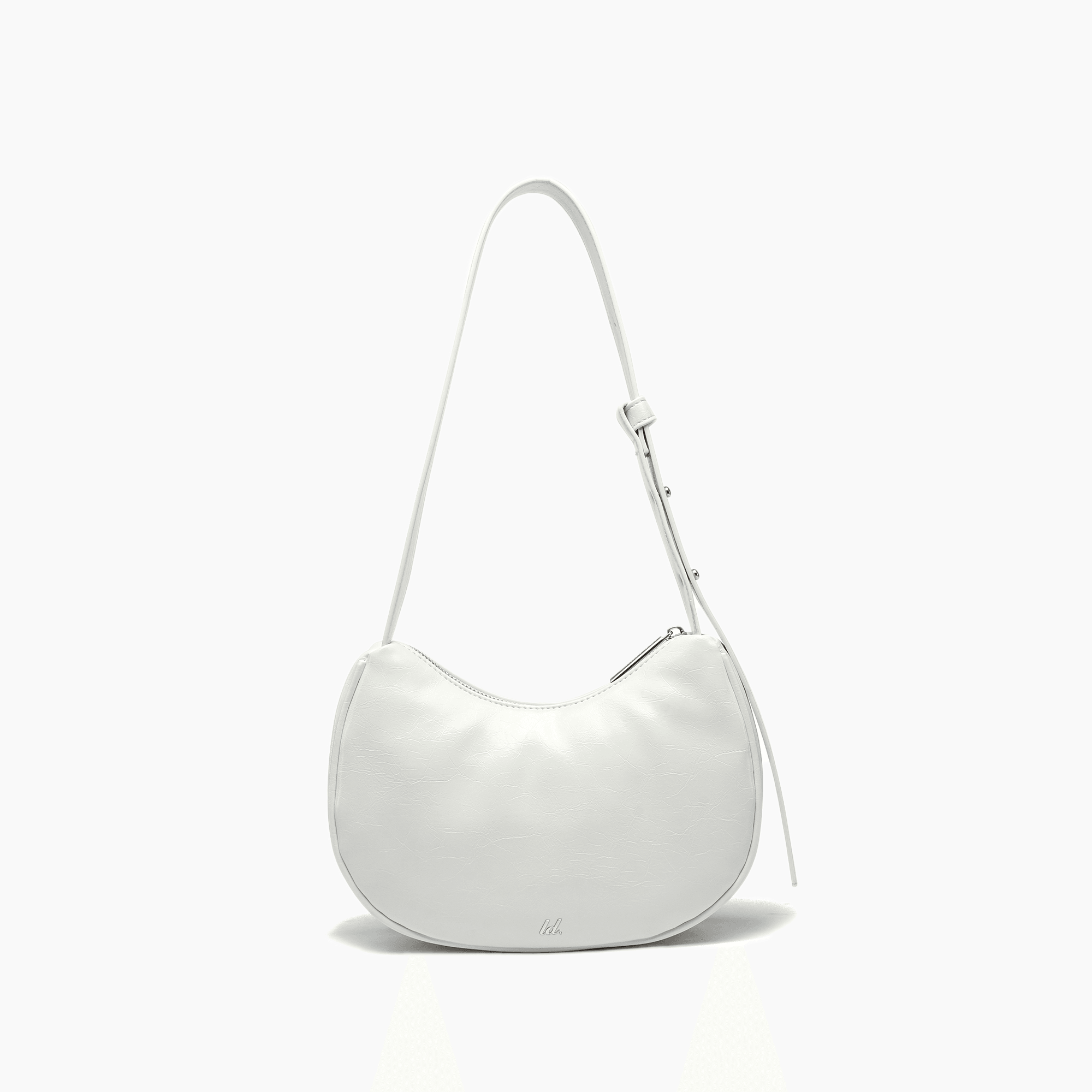 Dolce Crackled Vegan Leather Shoulder Bag