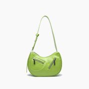 Dolce Crackled Vegan Shoulder Bag