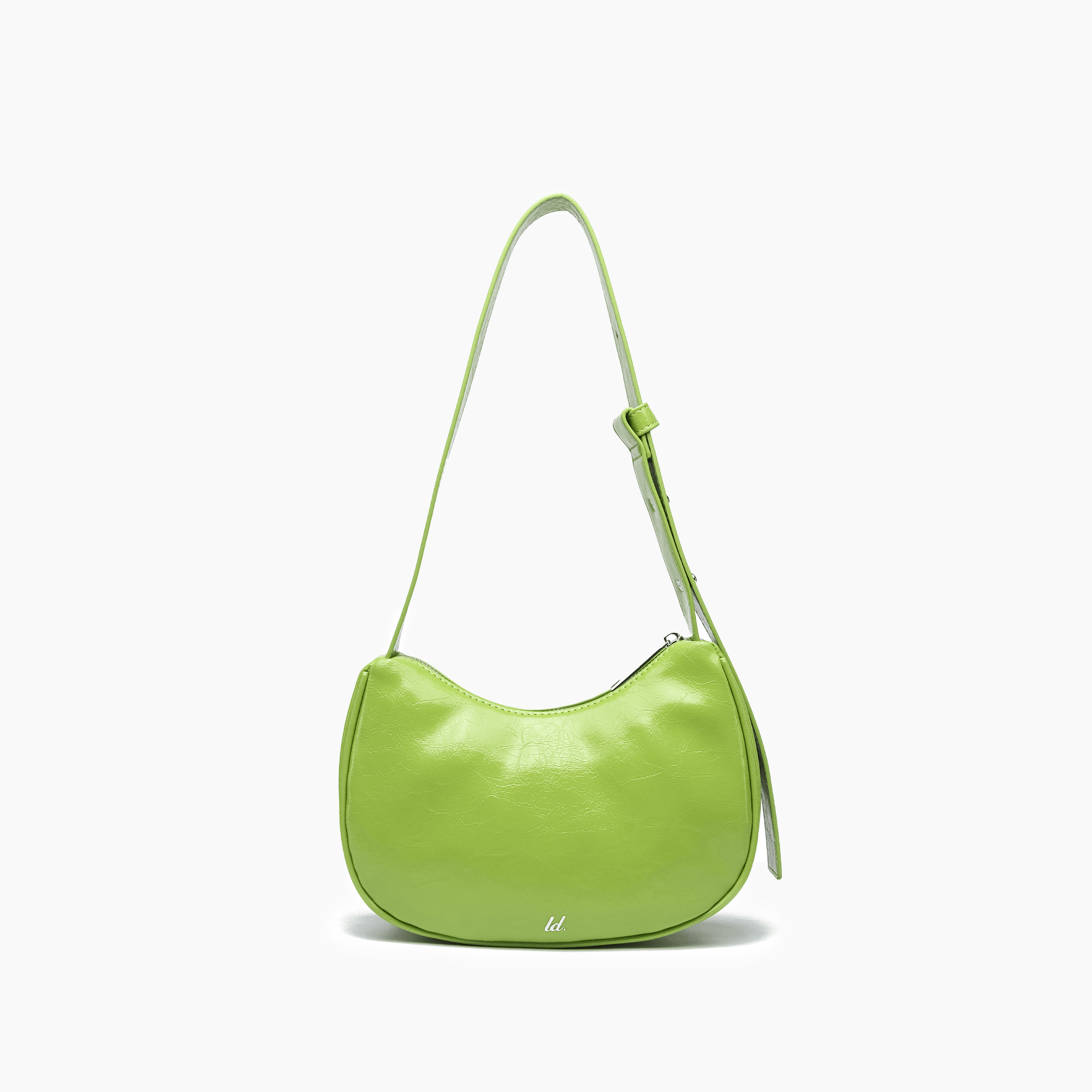 Dolce Crackled Vegan Leather Shoulder Bag