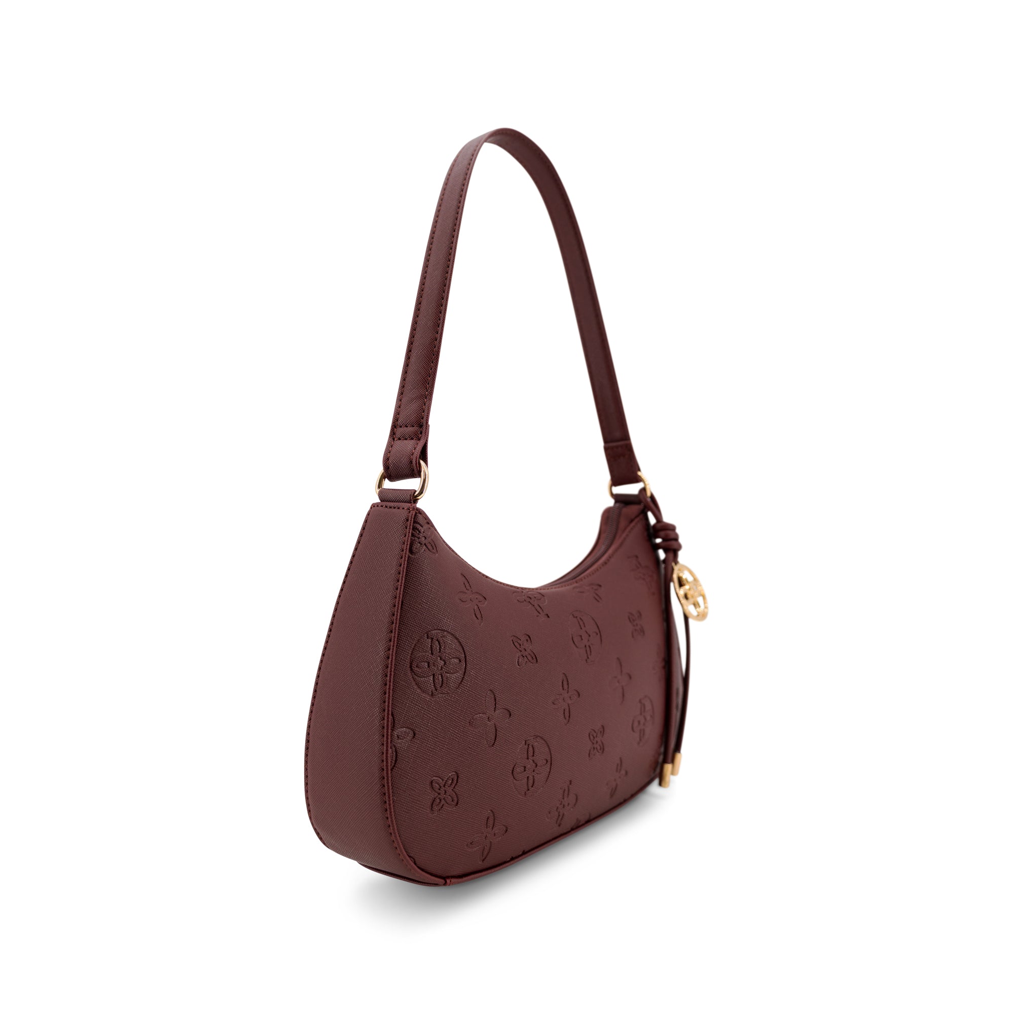 Sable Quilted Tassel Shoulder Bag