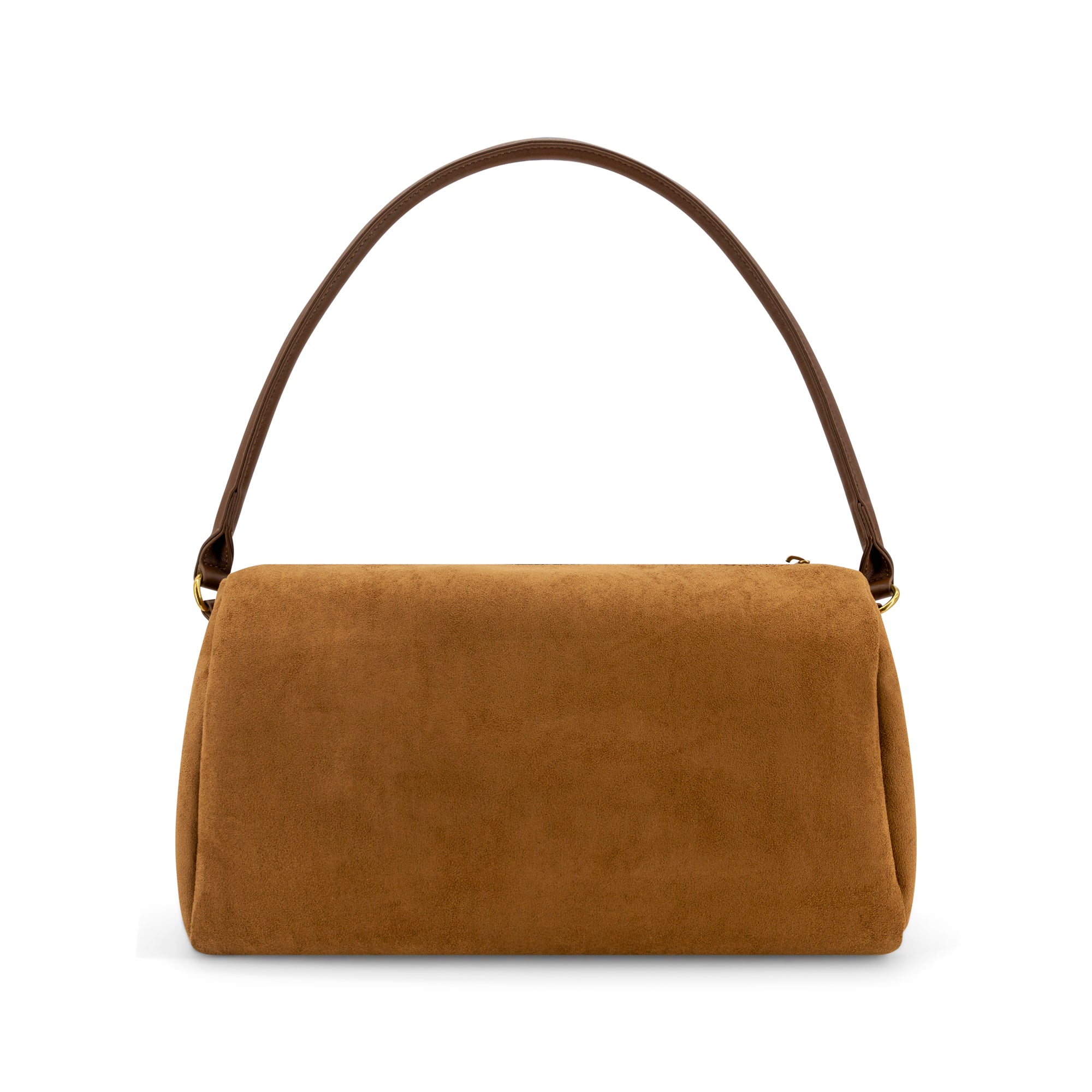 Reve Faux Suede Bowling Bag