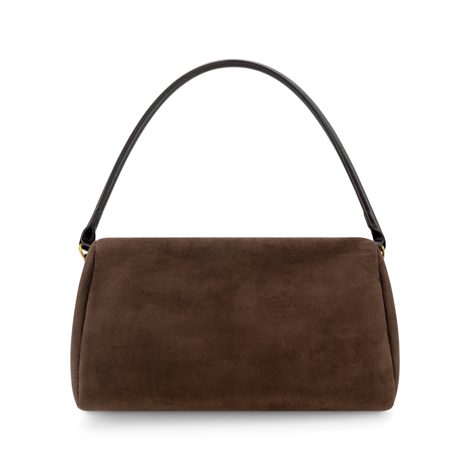 Reve Faux Suede Bowling Bag