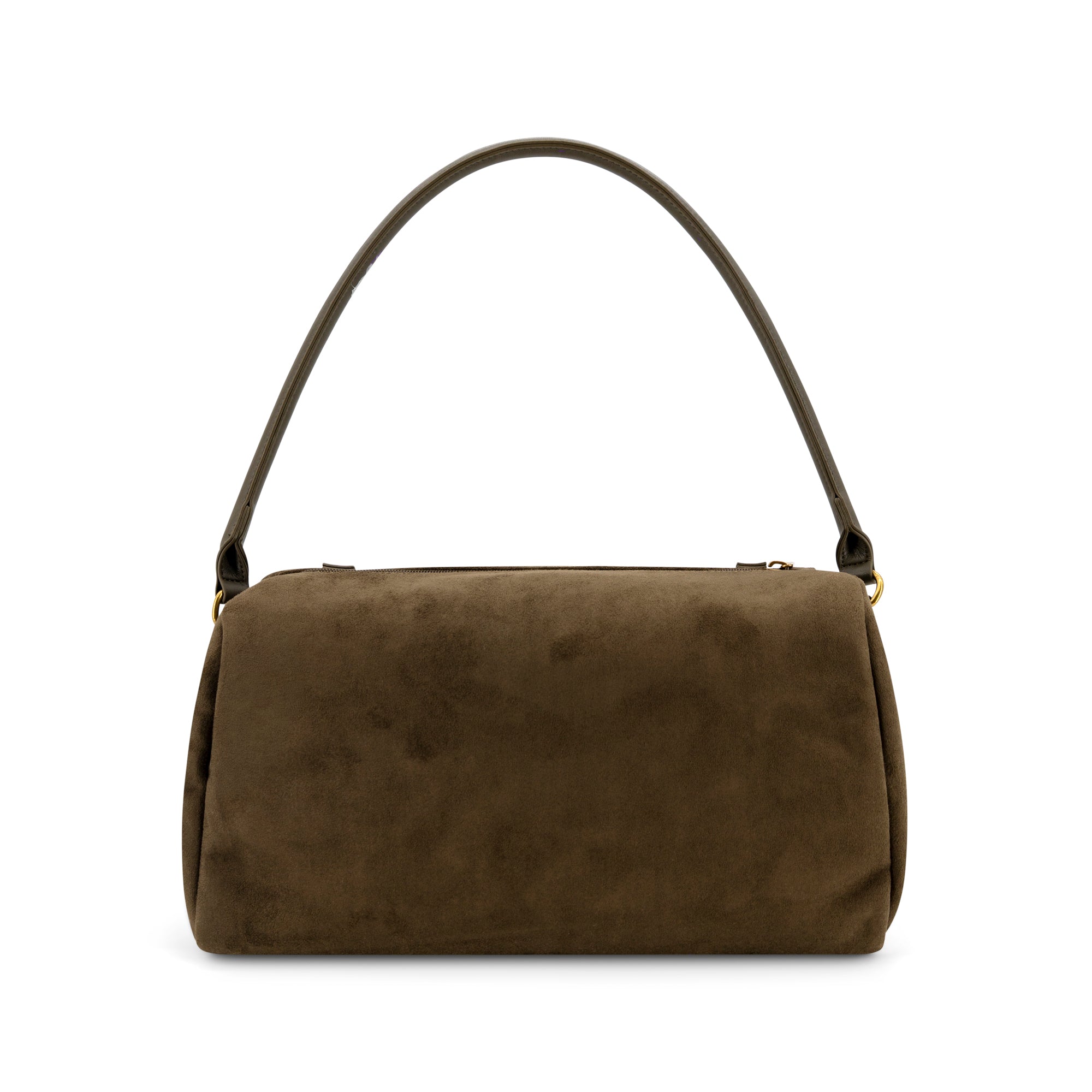 Reve Faux Suede Bowling Bag