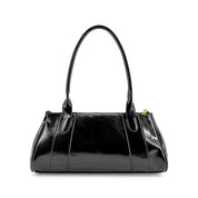 Pecan Lock East West Shoulder Bag