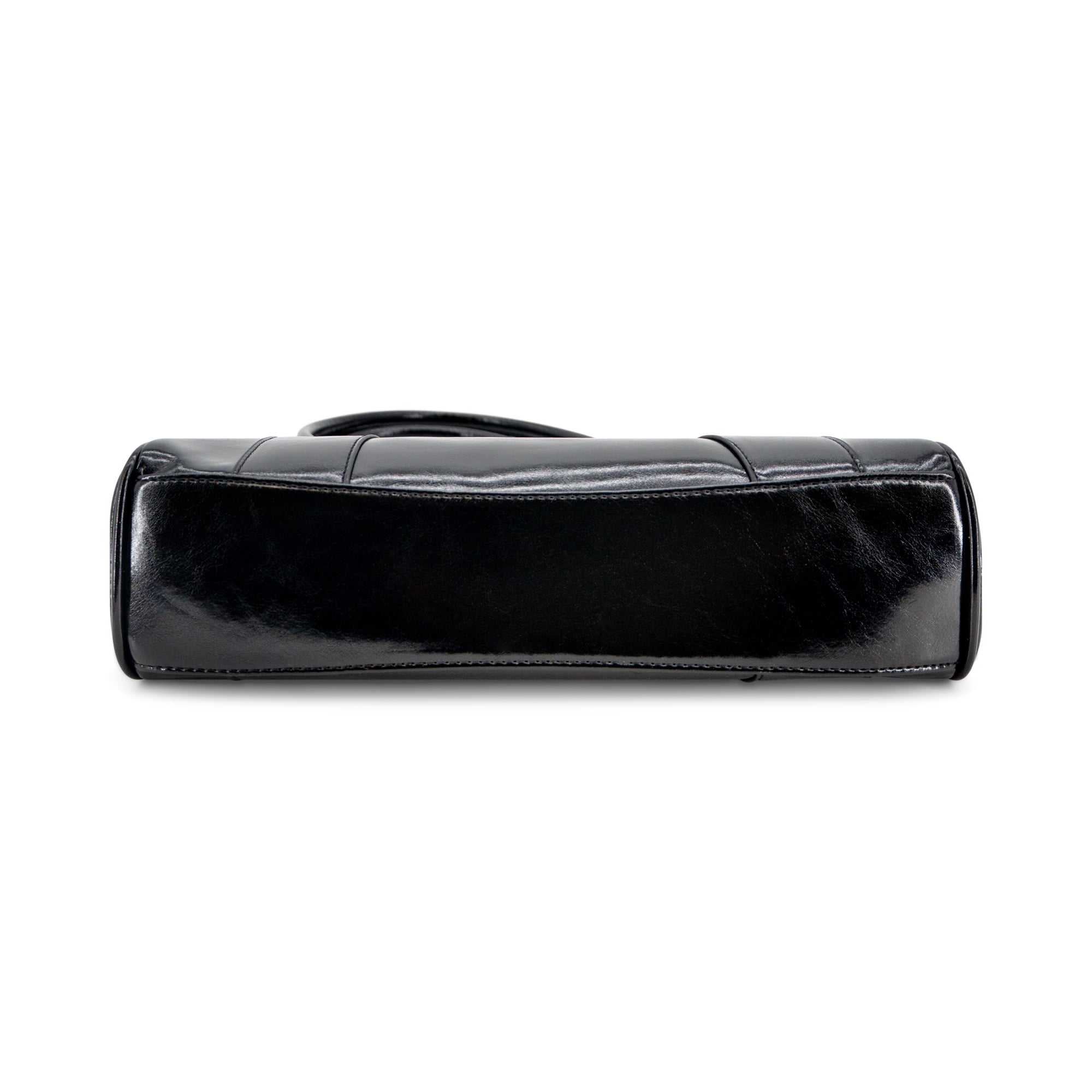 Pecan Lock East West Shoulder Bag