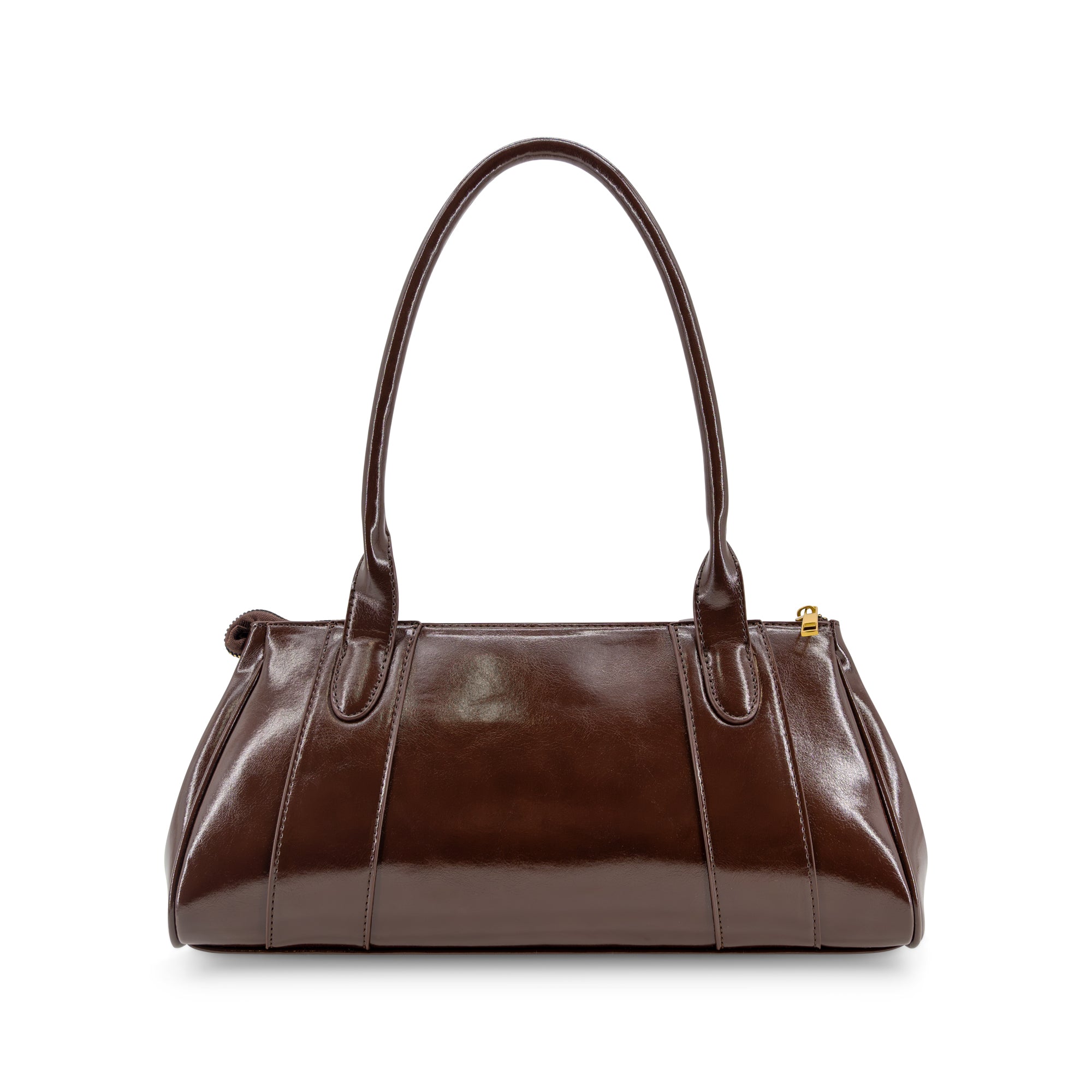 Pecan Lock East West Shoulder Bag