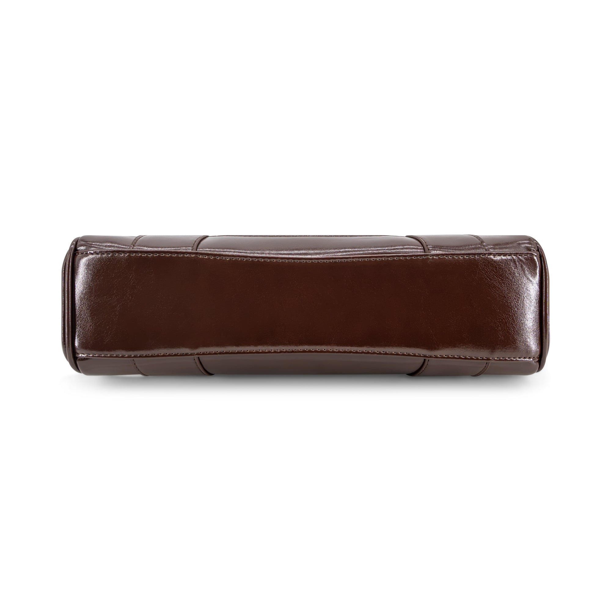 Pecan Lock East West Shoulder Bag