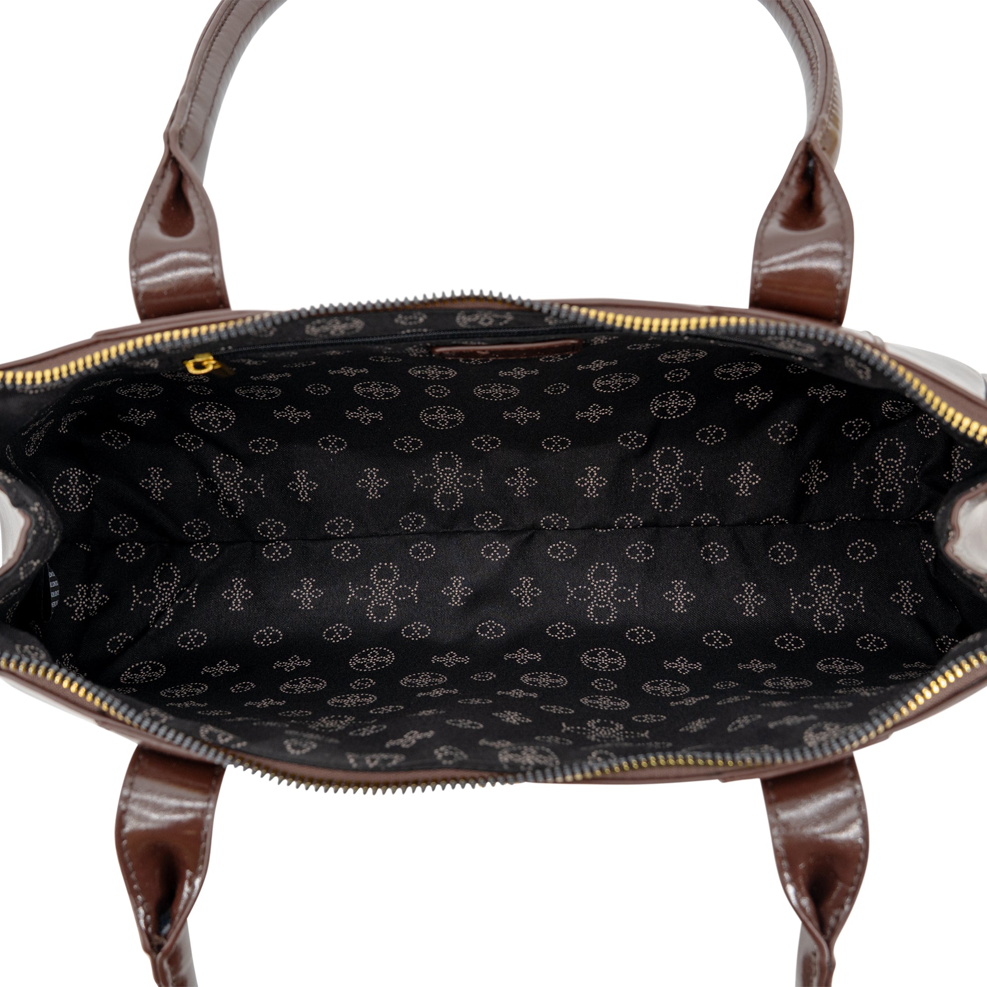 Pecan Lock East West Shoulder Bag