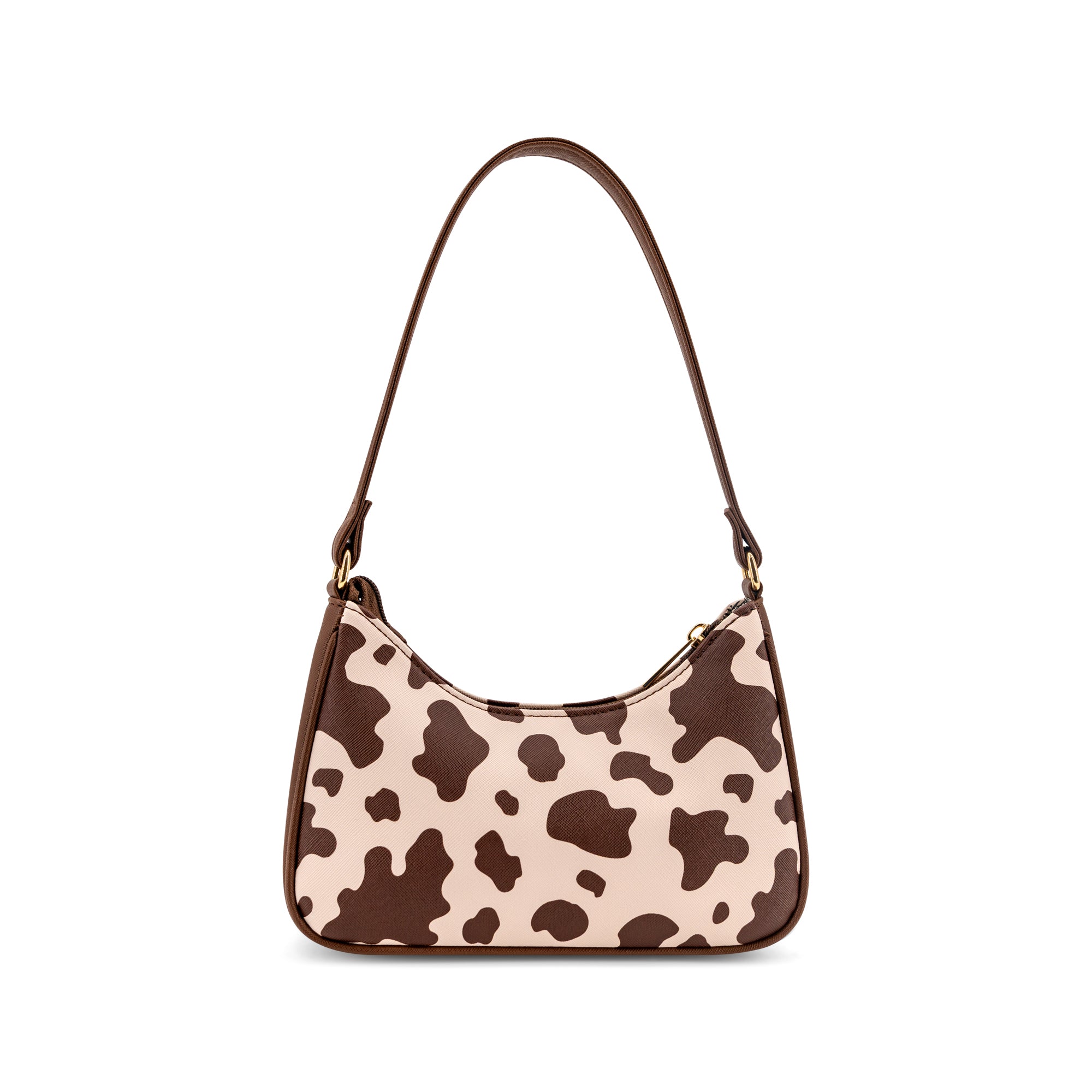 Sutton Cow Print Shoulder Bag