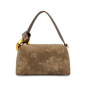 Halo Velvet Shoulder Bag back View