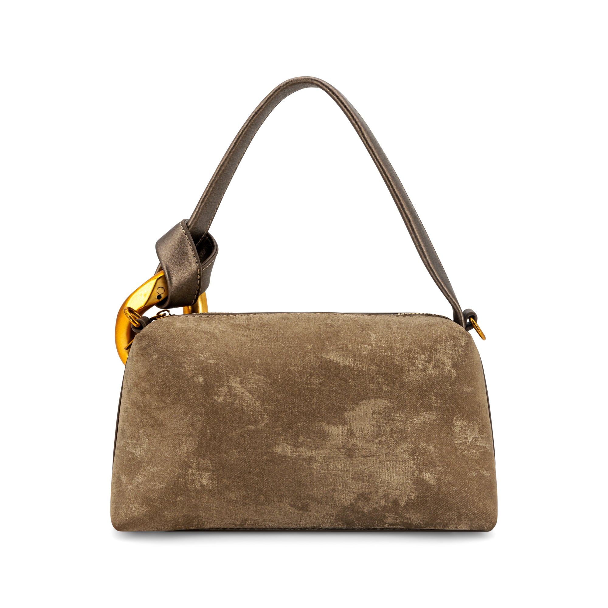 Halo Velvet Shoulder Bag back View