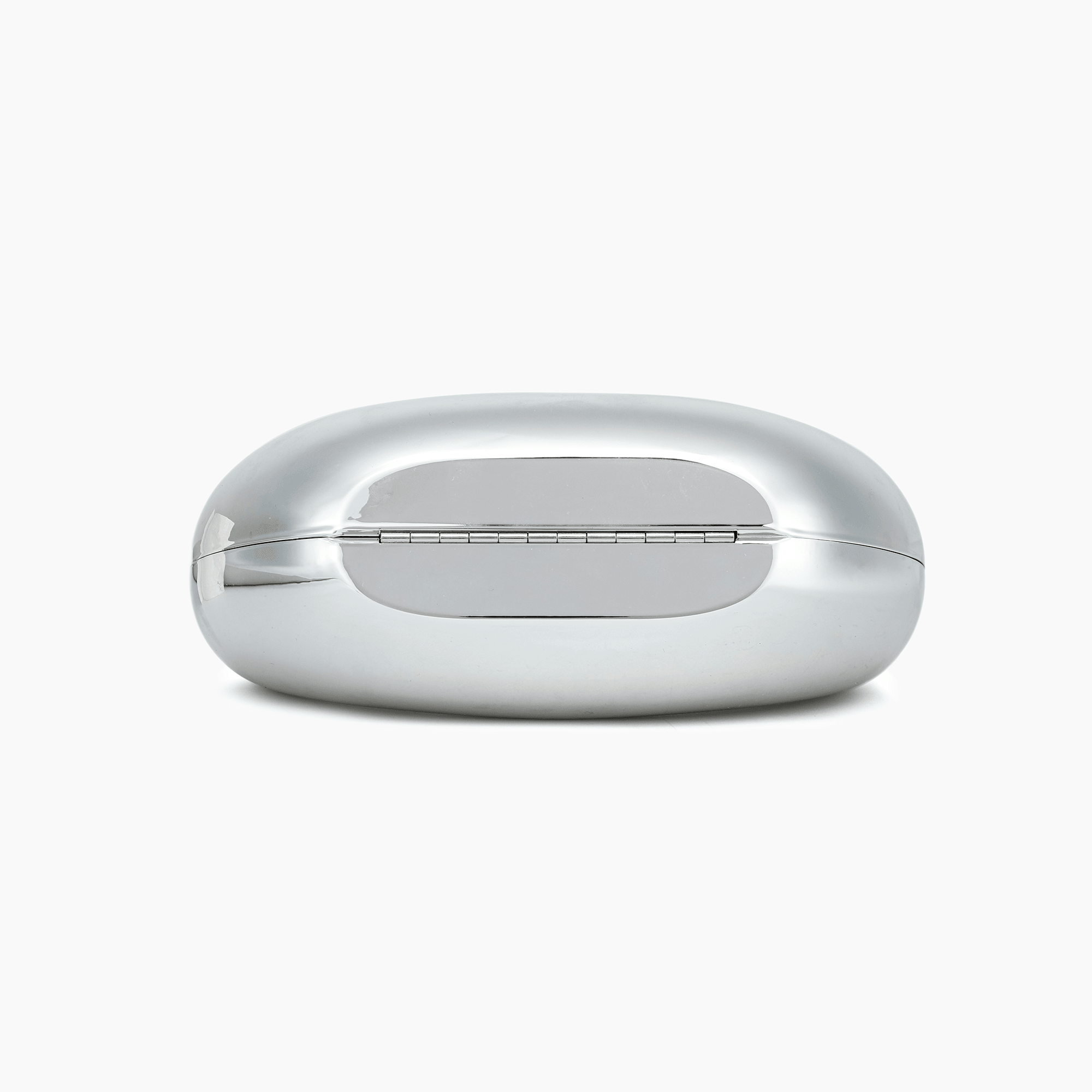 Moonlit Love Metallic Clear Clutch Bag