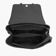 Celia Double Bowtie Vegan Embossed Crossbody Bag