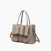 Jenna Bow Vegan Satchel Crossbody Bag