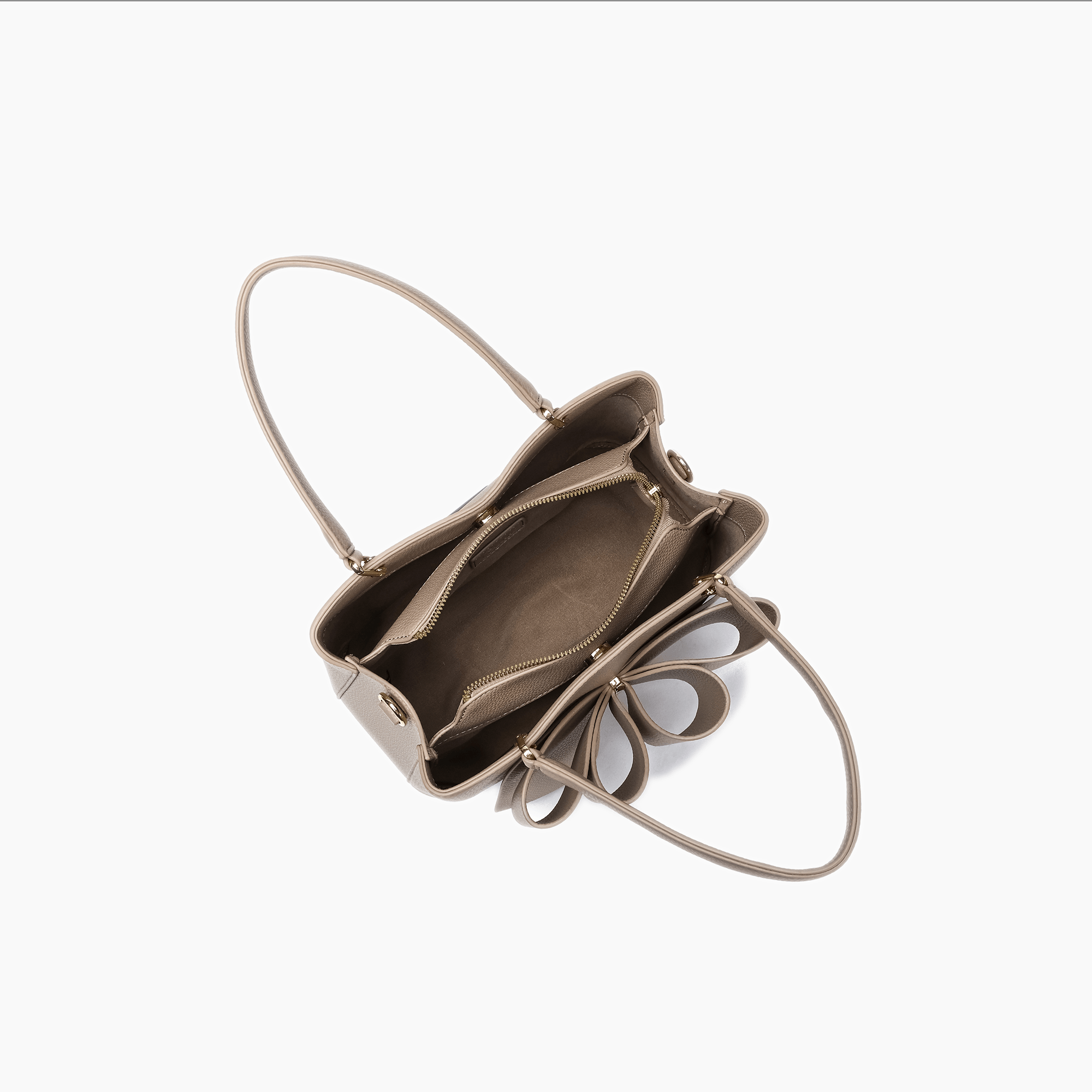 Jenna Bow Vegan Satchel Crossbody Bag