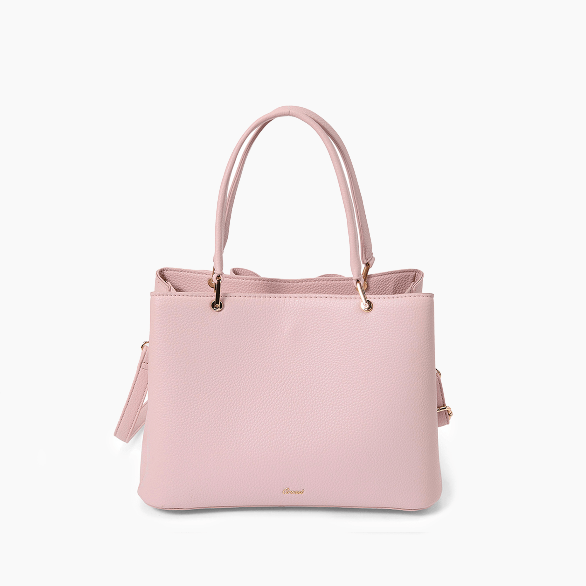 Jenna Bow Vegan Satchel Crossbody Bag