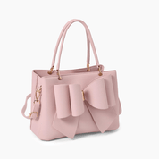 Jenna Bow Vegan Satchel Crossbody Bag