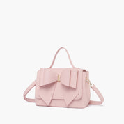 Eva Double Bow Vegan Satchel Crossbody Bag