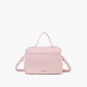 Eva Double Bow Vegan Satchel Crossbody Bag