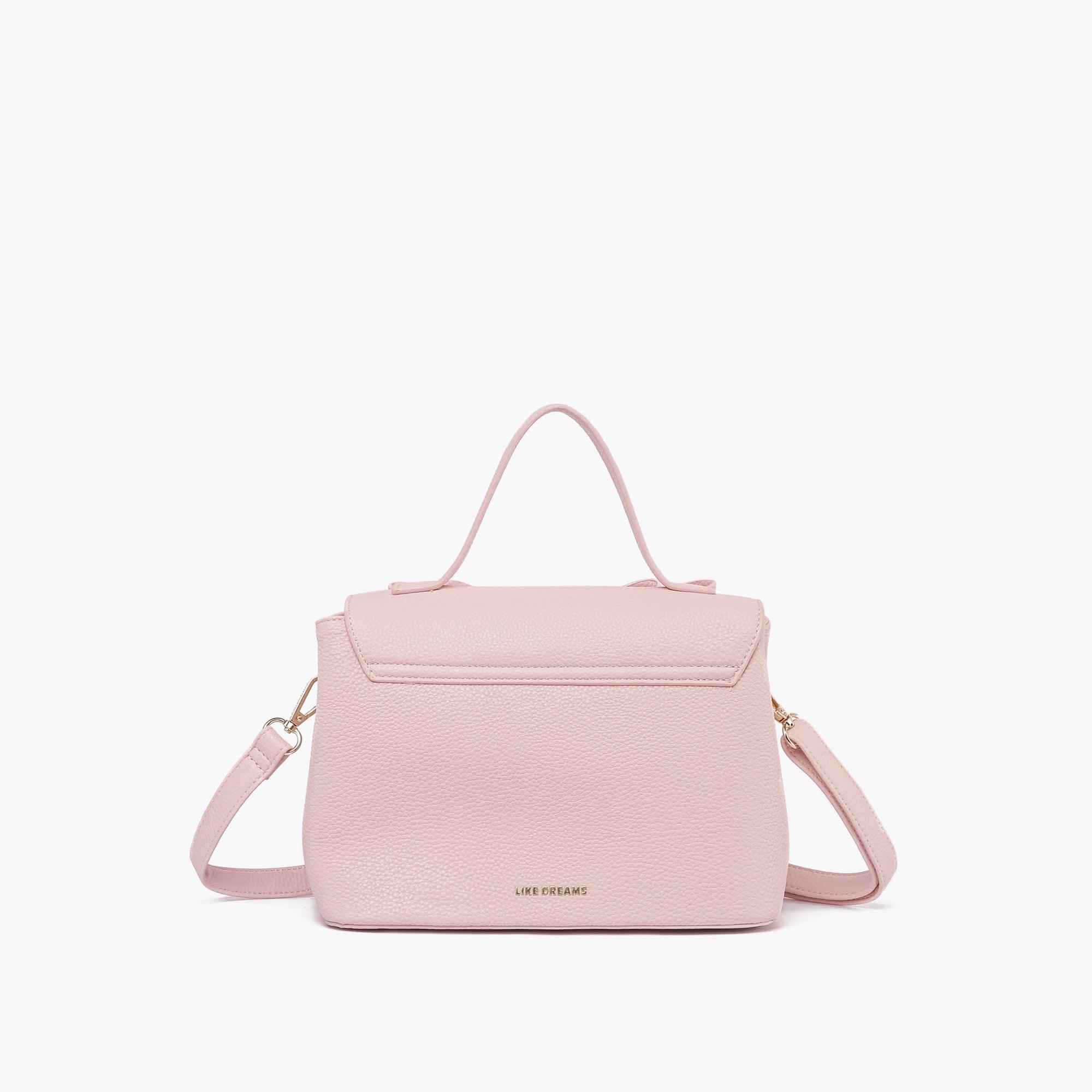 Eva Double Bow Vegan Satchel Crossbody Bag
