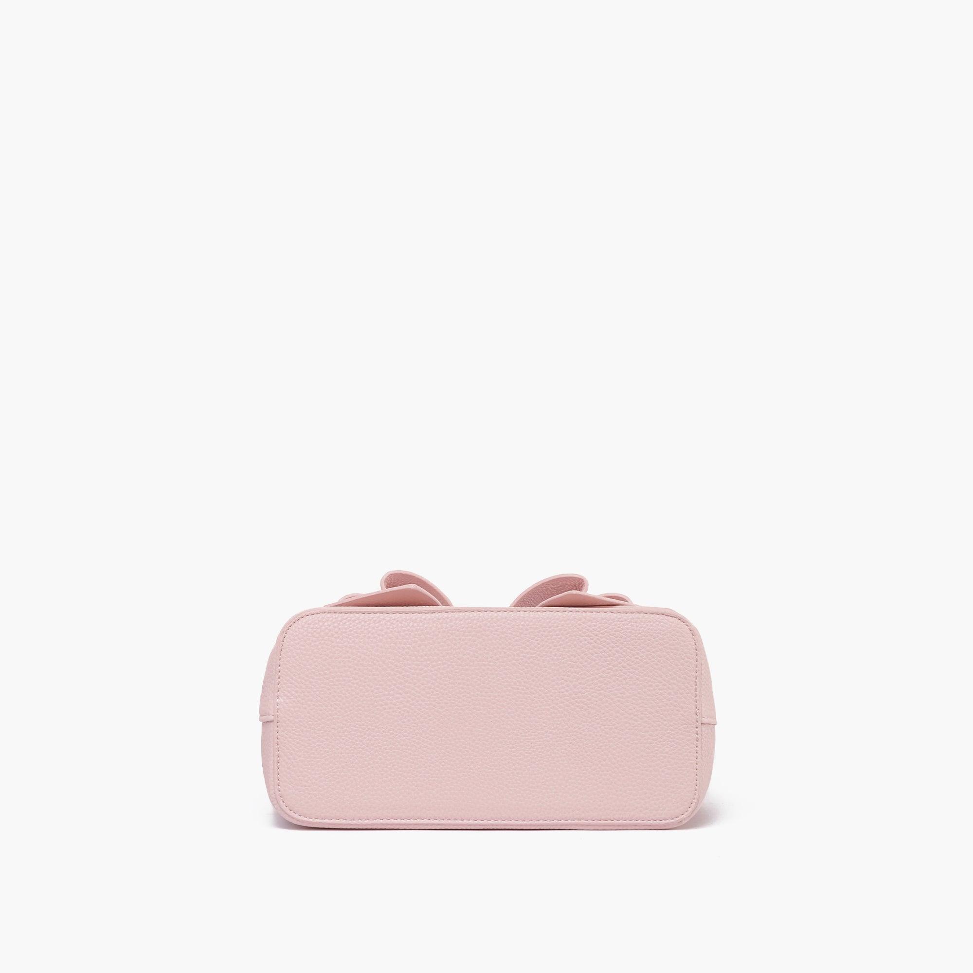 Eva Double Bow Vegan Satchel Crossbody Bag