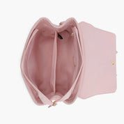 Eva Double Bow Vegan Satchel Crossbody Bag