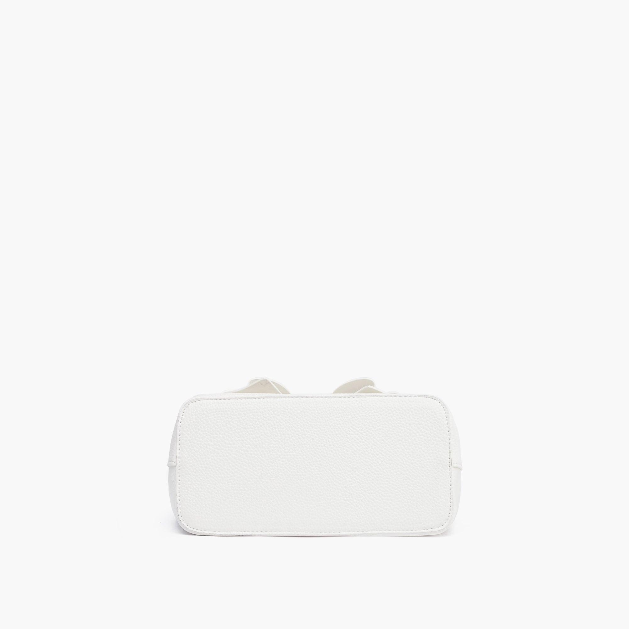 Eva Double Bow Vegan Satchel Crossbody Bag