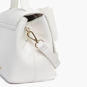 Eva Double Bow Vegan Satchel Crossbody Bag