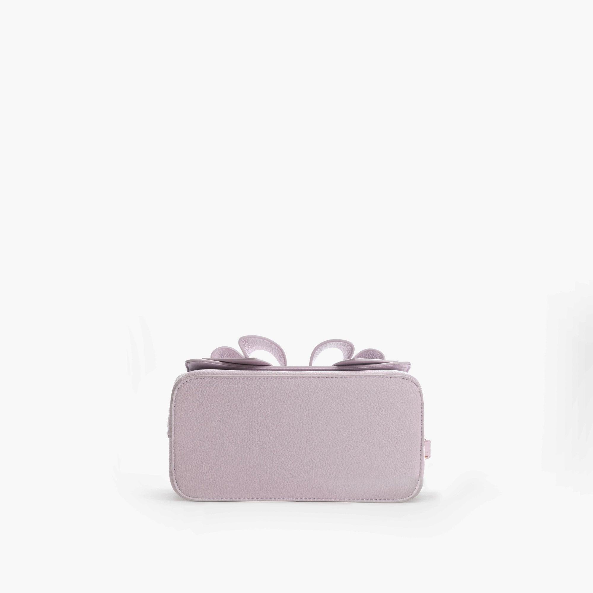 Eva Double Bow Vegan Satchel Crossbody Bag