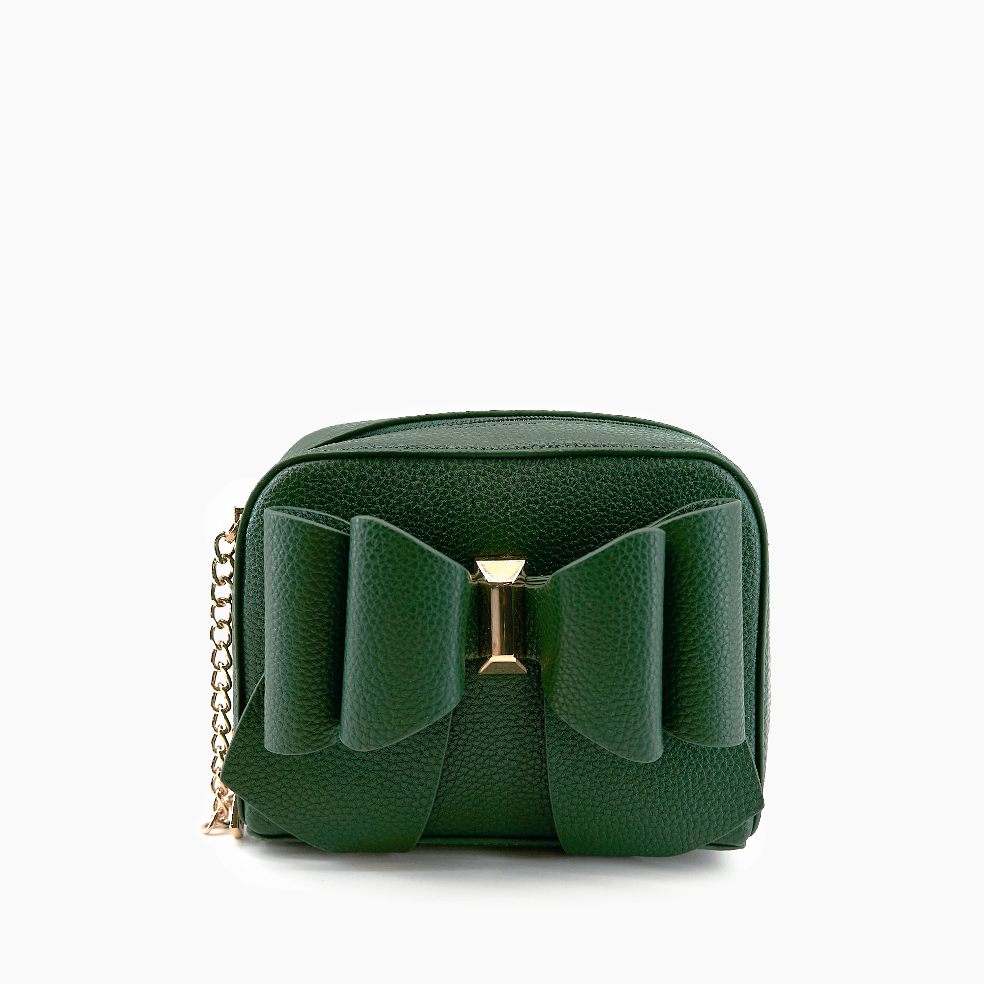Chloe Bow Vegan Mini Crossbody Bag