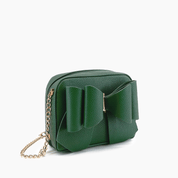 Chloe Bow Vegan Mini Crossbody Bag