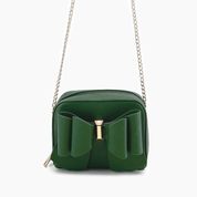 Chloe Bow Vegan Mini Crossbody Bag