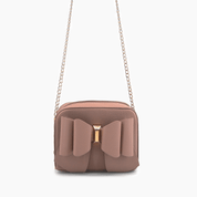 Chloe Bow Vegan Mini Crossbody Bag