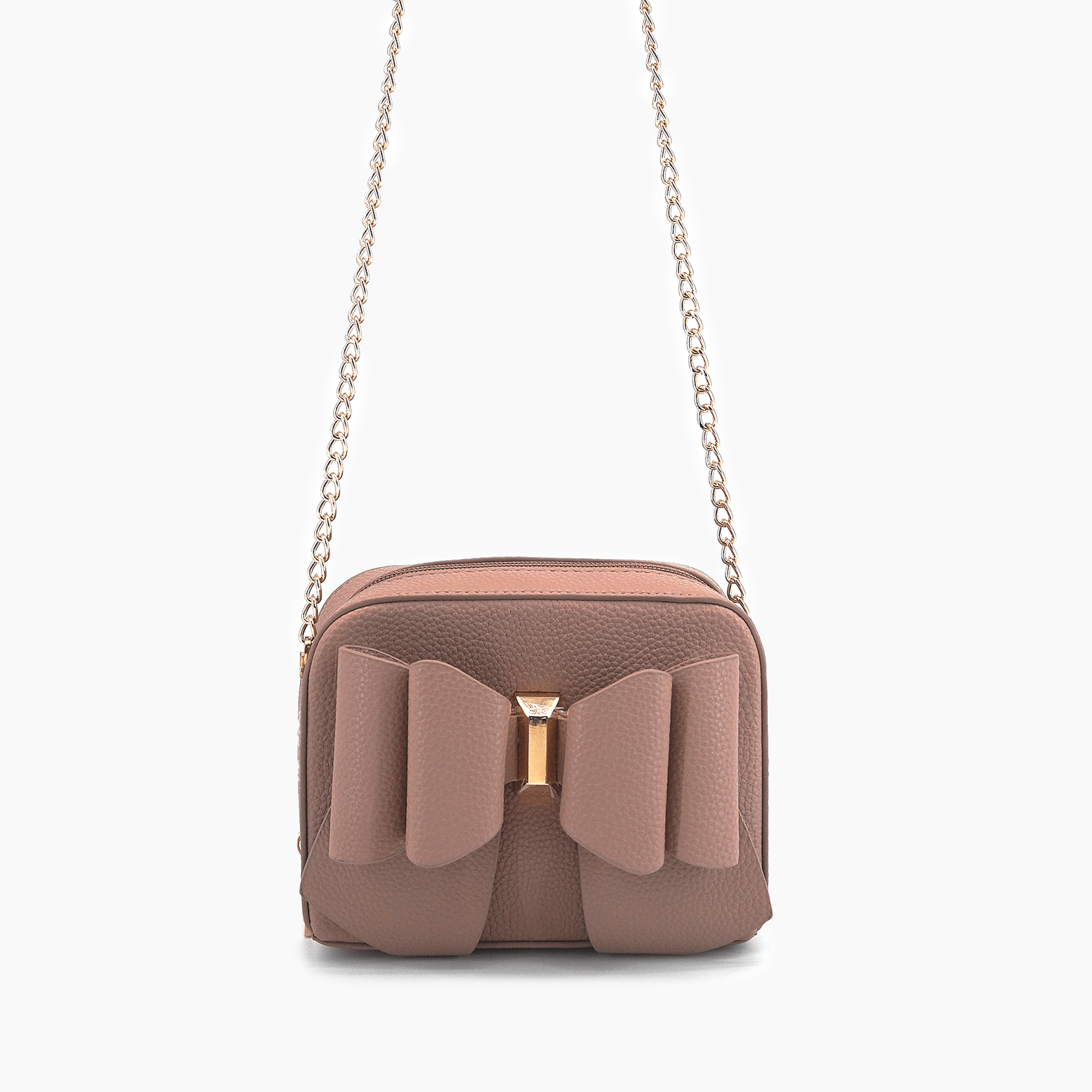 Chloe Bow Vegan Mini Crossbody Bag