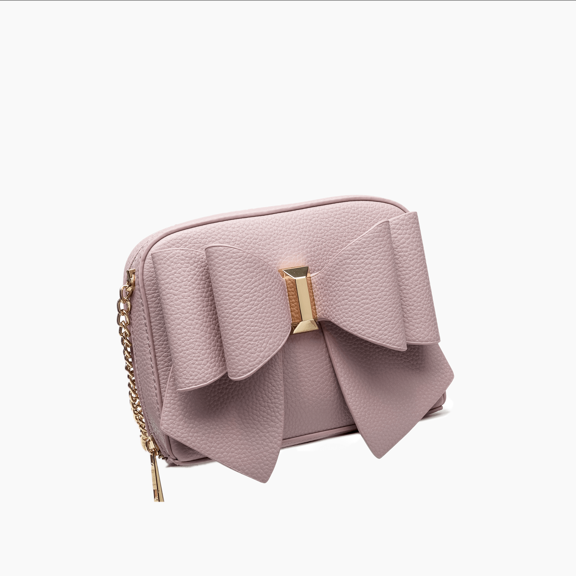 Chloe Bow Vegan Mini Crossbody Bag