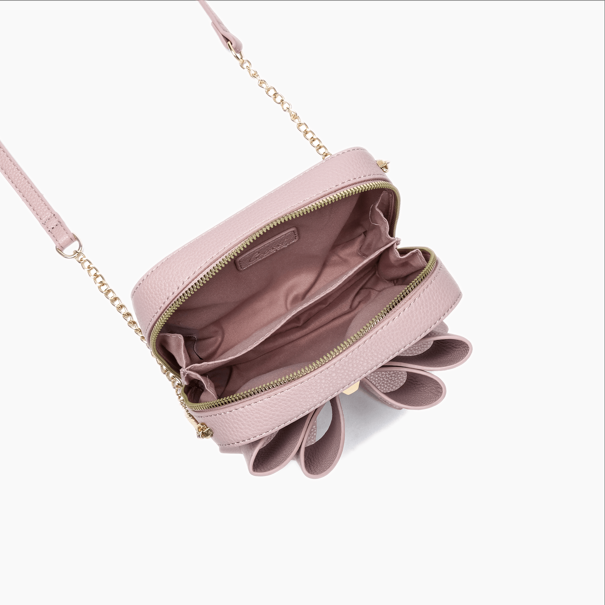 Chloe Bow Vegan Mini Crossbody Bag