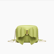 Chloe Bow Vegan Mini Crossbody Bag