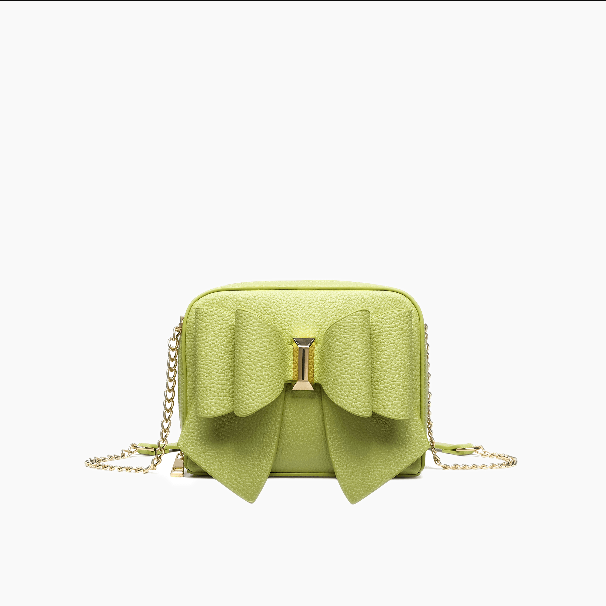 Chloe Bow Vegan Mini Crossbody Bag