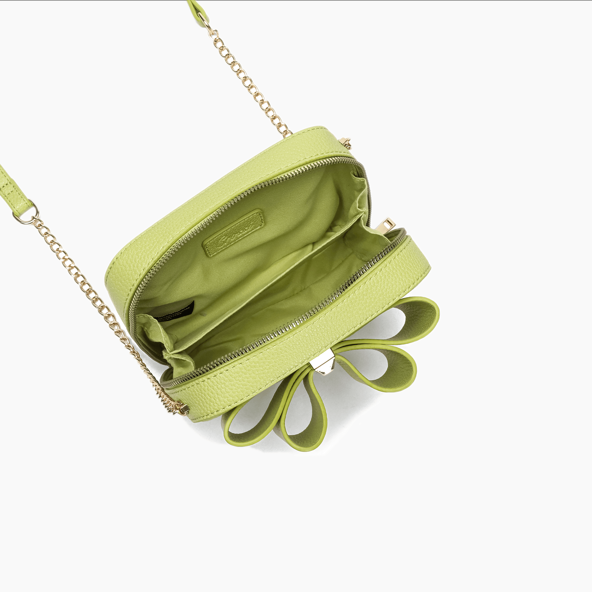 Chloe Bow Vegan Mini Crossbody Bag
