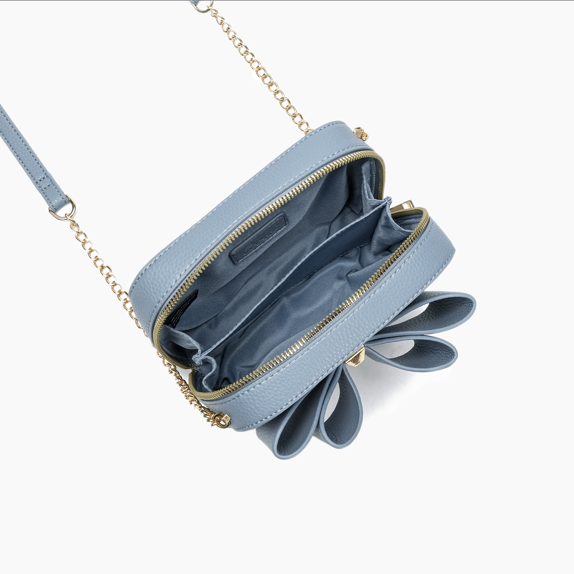 Chloe Bow Vegan Mini Crossbody Bag