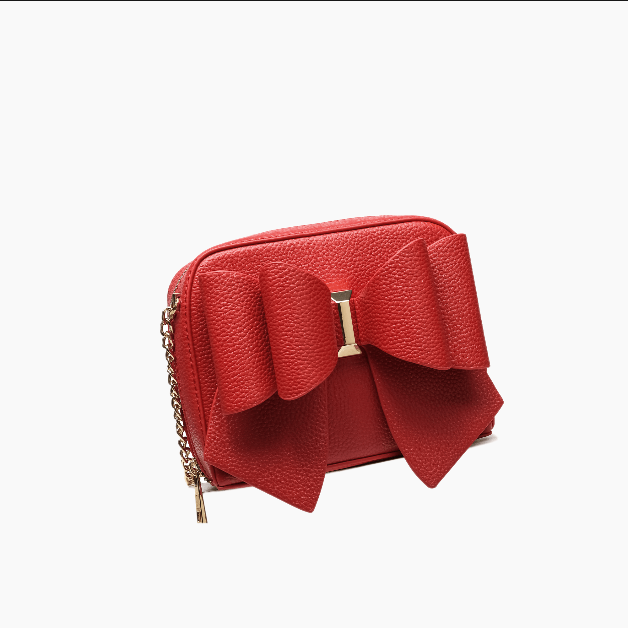 Chloe Bow Vegan Mini Crossbody Bag