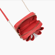 Chloe Bow Vegan Mini Crossbody Bag