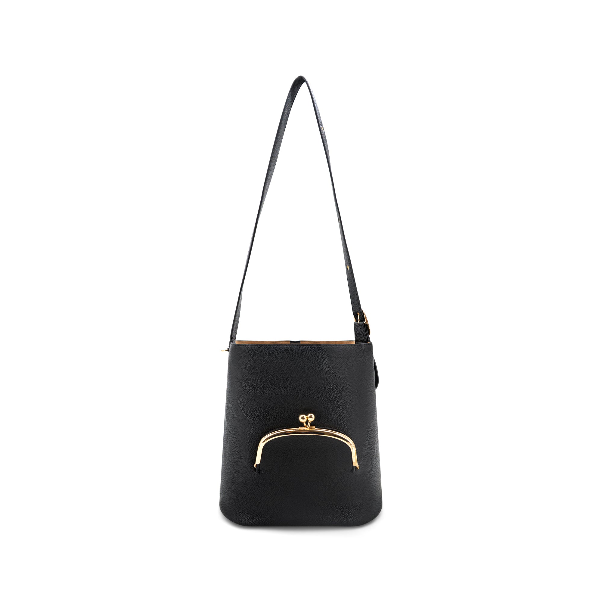 Della Black Hobo Tote Bag Variant