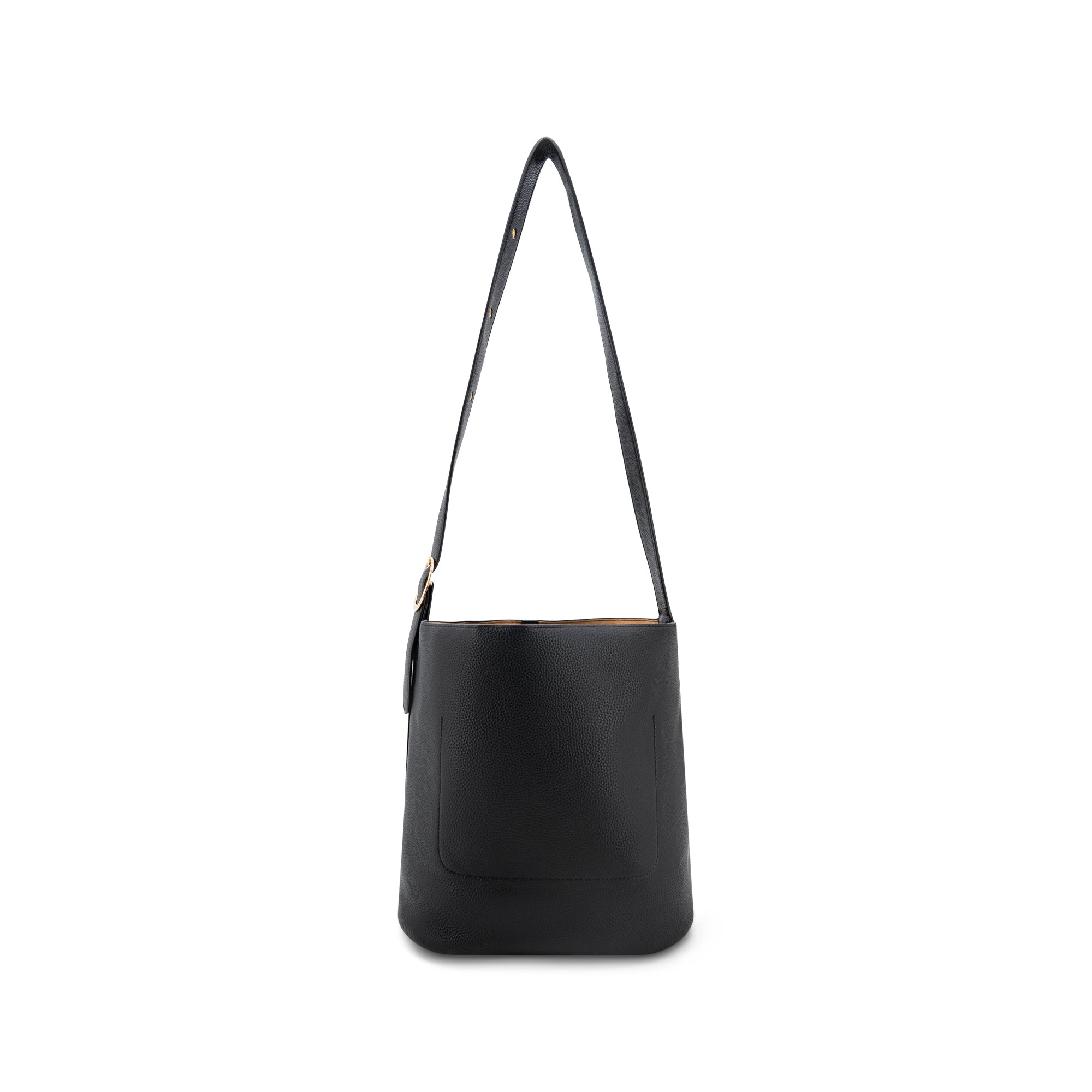 Della Vegan Leather Tote Back View