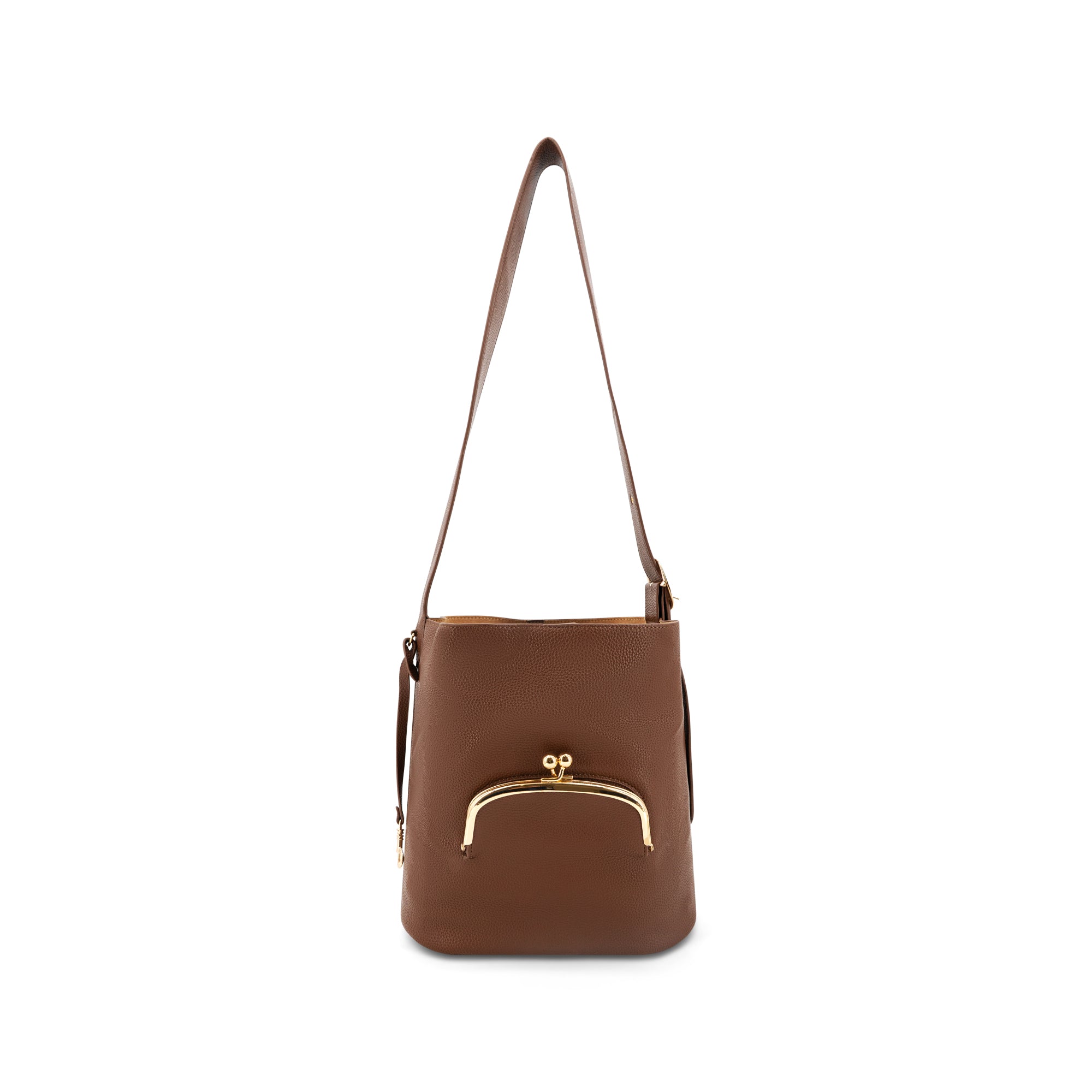 Della Hobo Tote Bag Front View