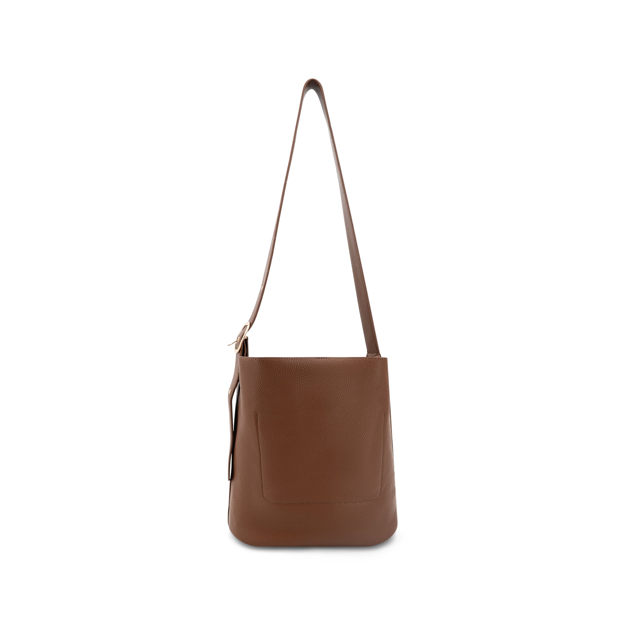 Della Vegan Leather Hobo Bag back View