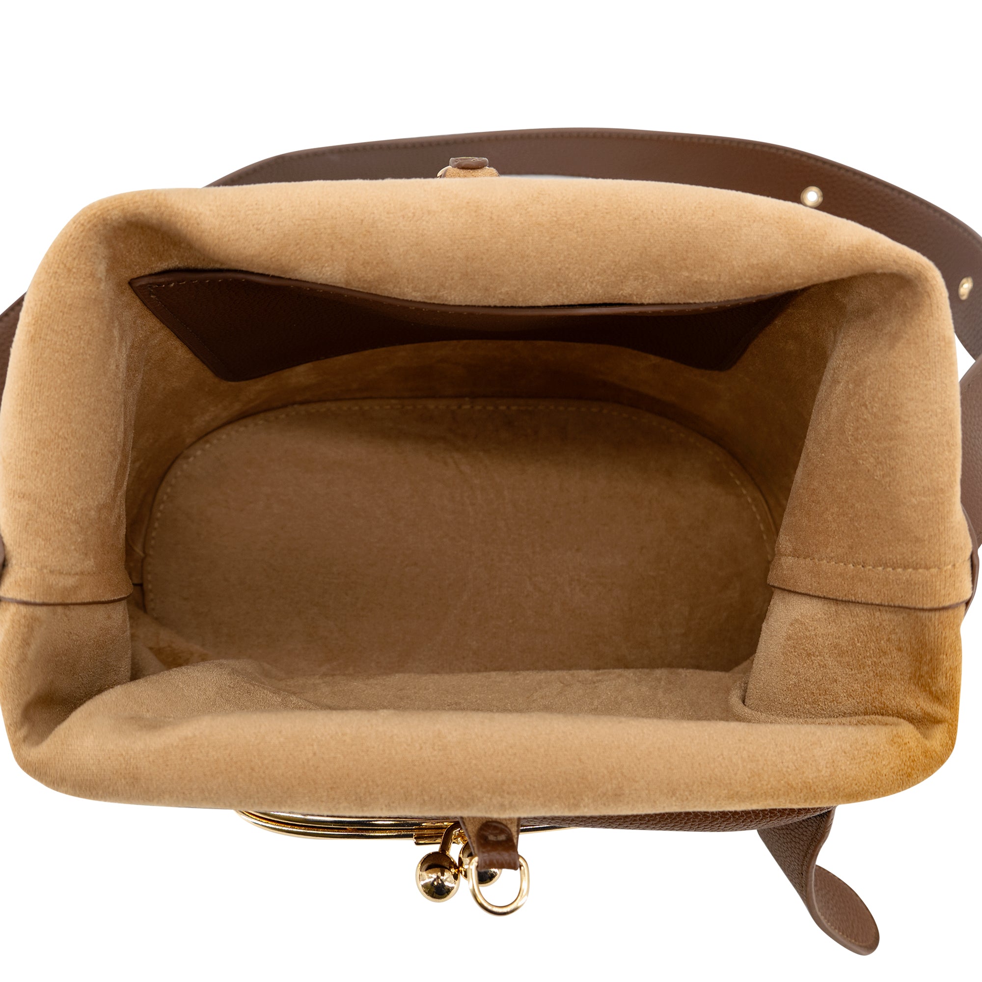 Della Vegan Leather Hobo Bag Side View