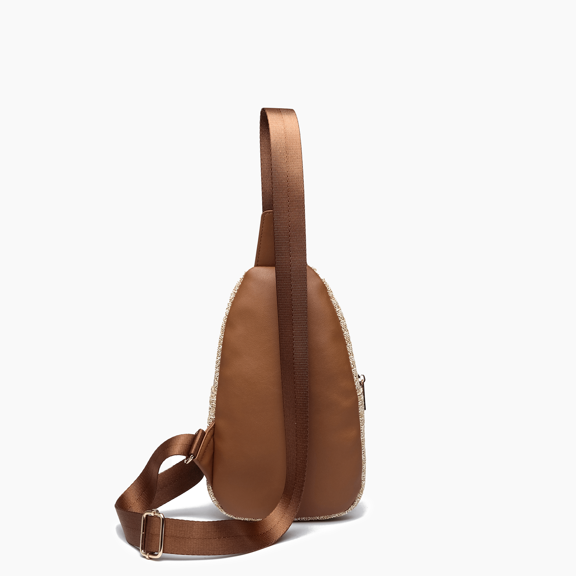 Lily Straw Crossbody Sling Bag