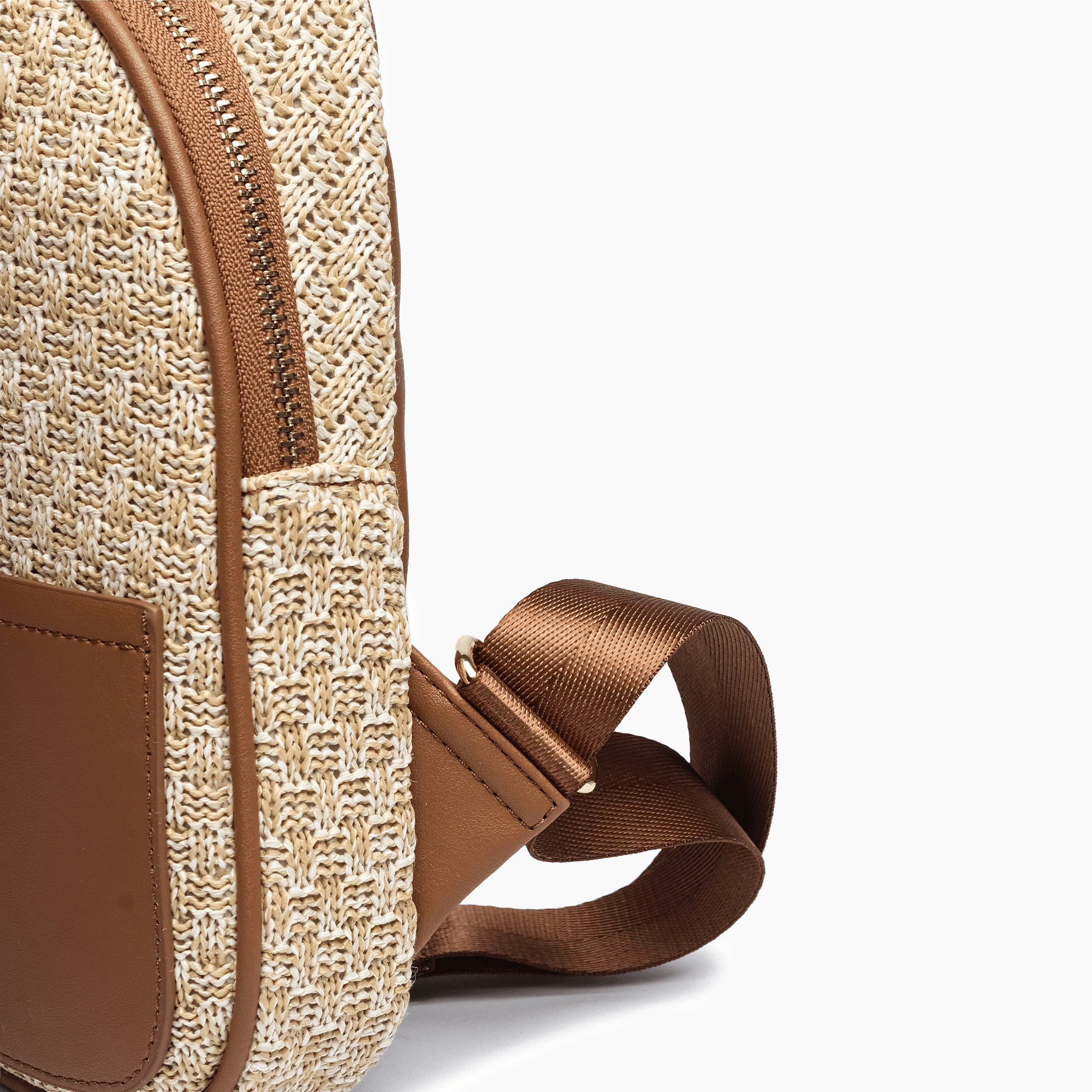 Lily Straw Crossbody Sling Bag